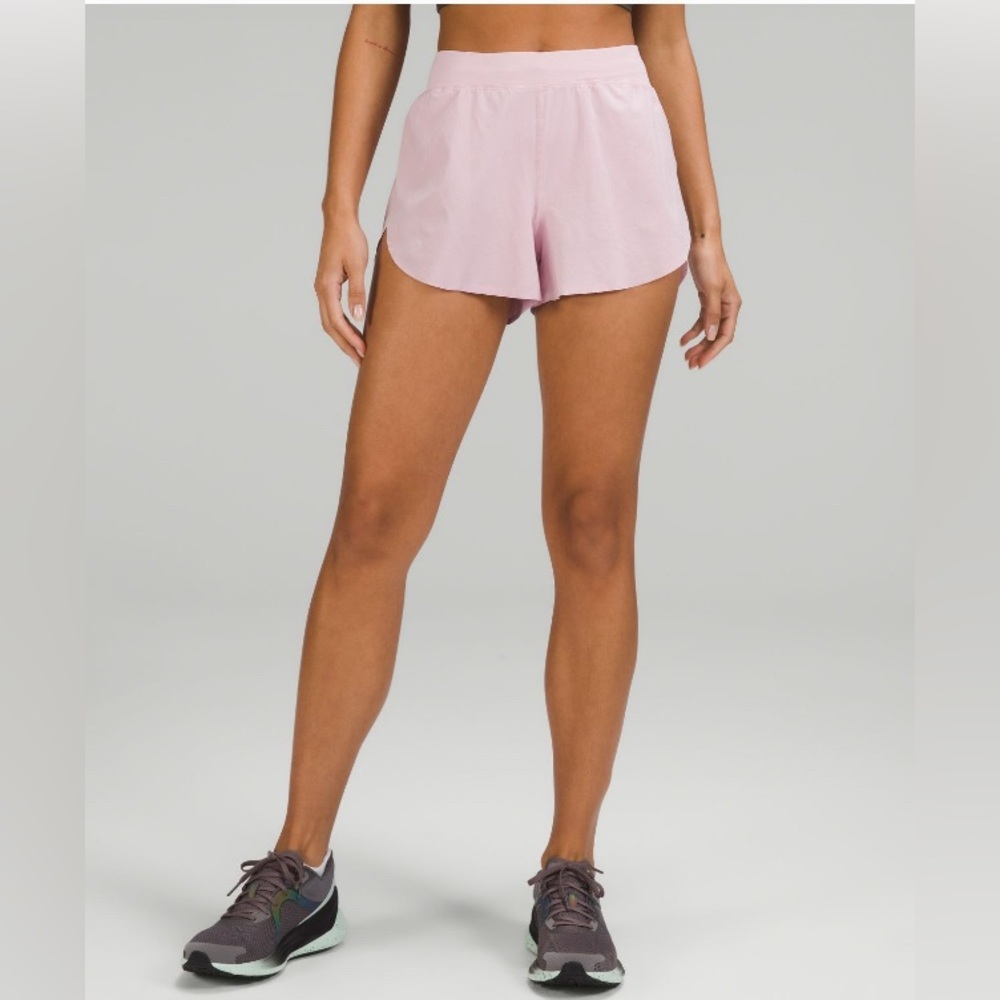 Lululemon Find Your Pace High Rise Lined Shorts 3”